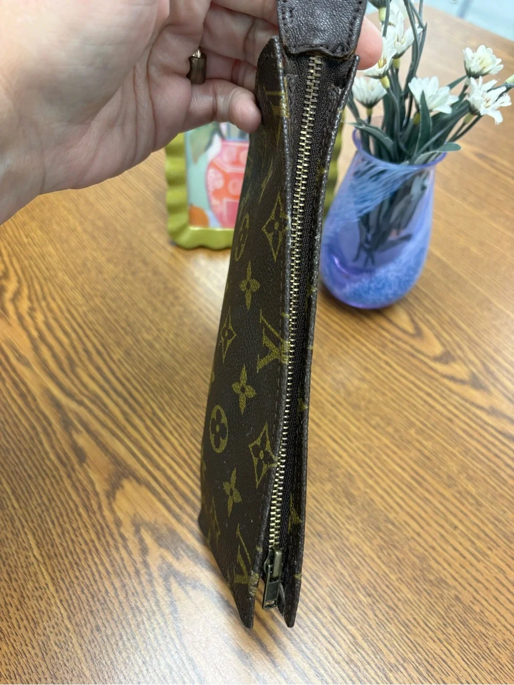 Vintage Louis Vuitton Toiletry Pouch 19 Monogram Canvas - TLC / Read Desc